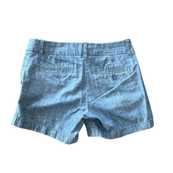 J. Crew Chambray Chino Shorts Size 00 - Picture 3 of 4